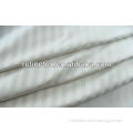 Sateen stripe fabric for hotel bed linen